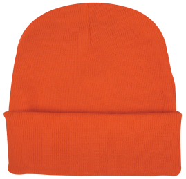 Men's Knit Hat with Acrylic Cuff product image.